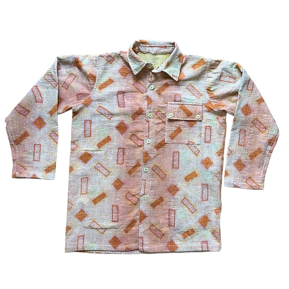 Reversible Kantha Shacket